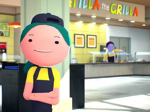 Mall Stories: Atilla the Grilla