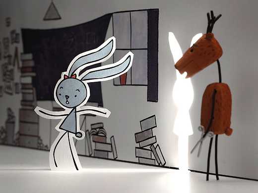 Rabbit and Deer