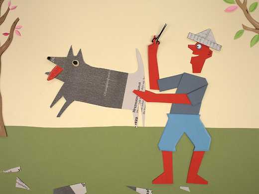 Mister Paper Goes Out for a Walk
